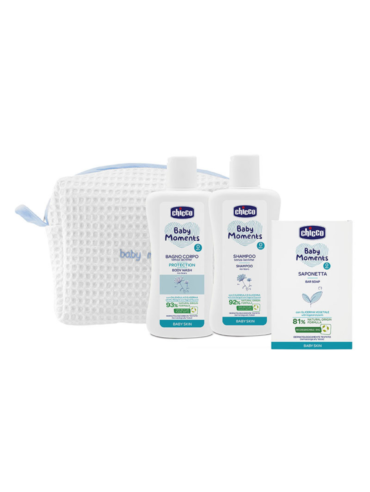 Chicco new born set - blue bag