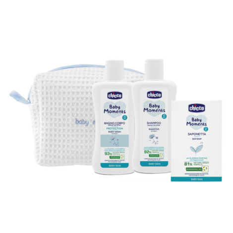 Chicco new born set - blue bag