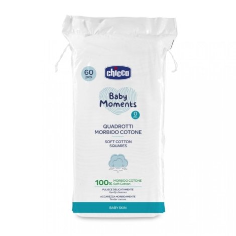 Chicco square cotton pads
