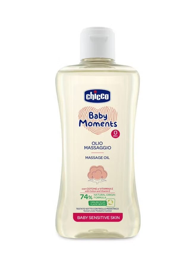 Chicco Baby Moments - Massage Oil 200Ml
