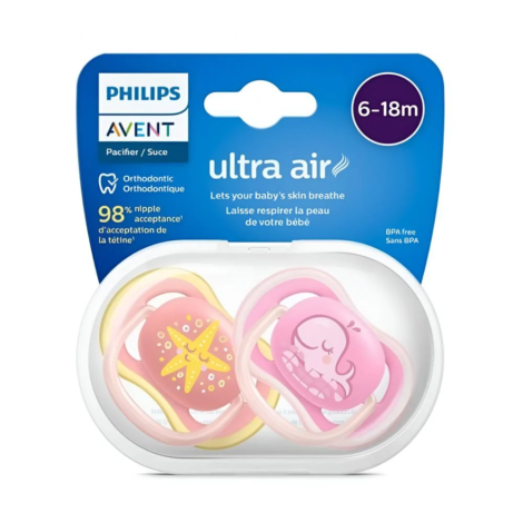 Philips avent ultra air pacifier – 0-6m